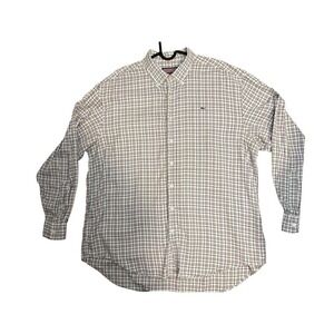 Vineyard Vines Mens XL Whale Shirt Button Down Long Sleeve Plaid Checkered